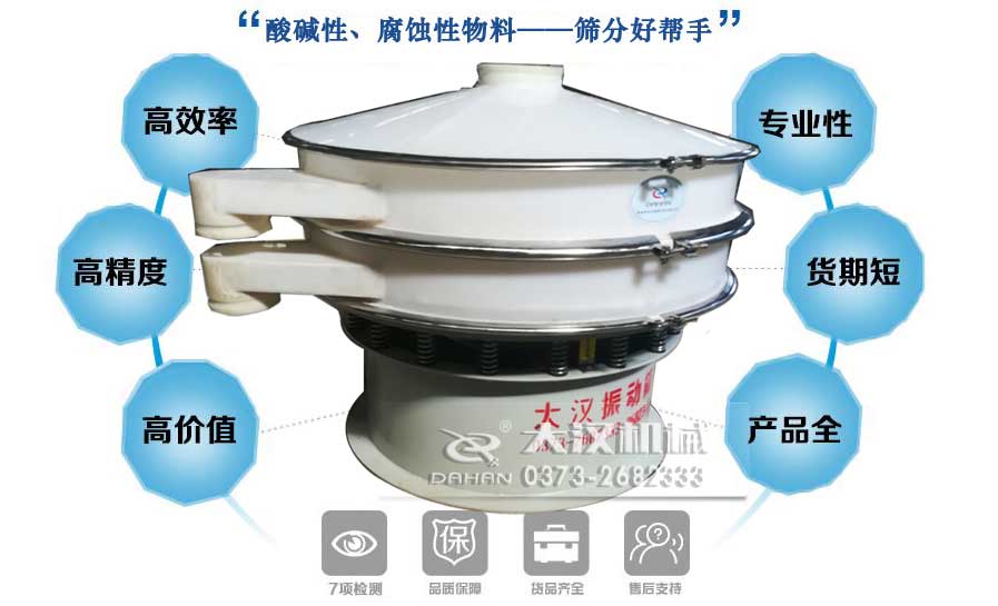 防腐蝕振動(dòng)篩特點(diǎn) 防腐蝕振動(dòng)篩特點(diǎn)