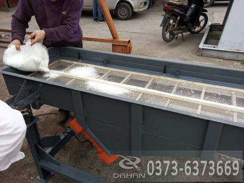 直線振動篩物料篩分 直線振動篩物料篩分
