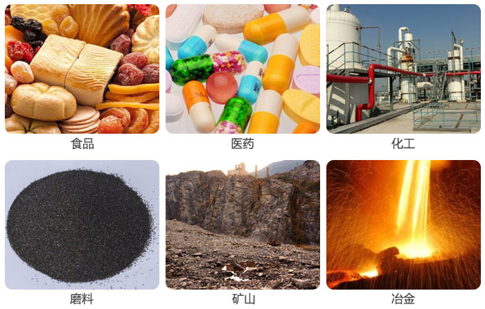 實(shí)驗(yàn)篩用于食品，磨料，醫(yī)藥，化工，冶金等行業(yè)的試驗(yàn)中。