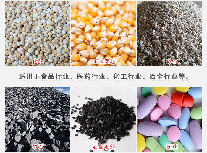 直線篩分機(jī)適用范圍：直線篩主要篩分一些散狀的顆?；蚍蹱畹奈锪?。