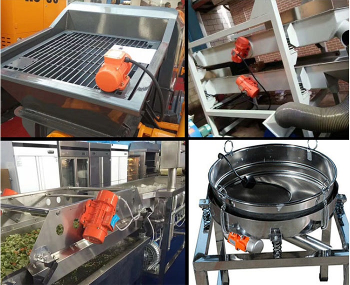 小型振動(dòng)電機(jī)適用于直線篩，直排篩等